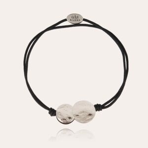 Gas Bijoux brand Silver Cord Bracelet - Unisex